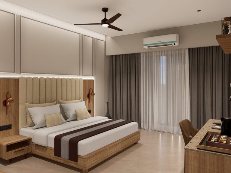 Double sharing room with pation Kohu luxury stay 768x576