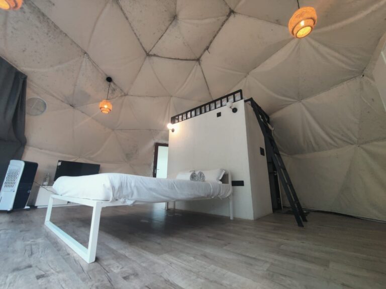 Double cot with loft option Domestay sakaleshpur 768x576