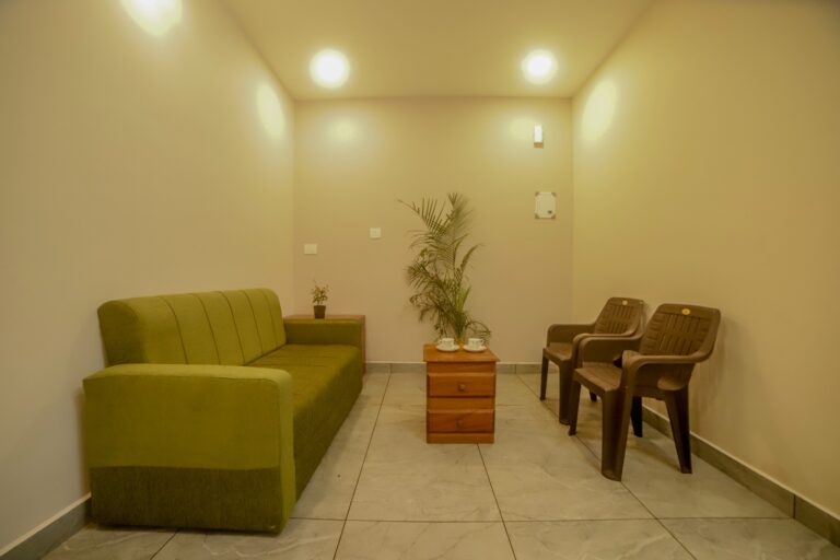 Living room glass cottage by homestays karnataka 768x512