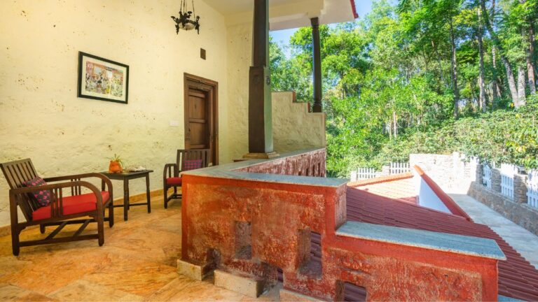 Private spaces at Villa Urvin Khan by homests karnataka Chikamagalur  768x432