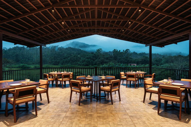 Dining spaces Kohu the mist by Homestays Karnataka 1 768x512
